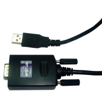ST Lab Connectors U-224 USB 1S Serial Cable - Black Photo