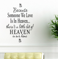 Bedight Because Someone We Love Is In Heaven" Photo