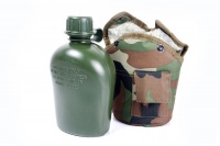 Kaufmann - Water Bottle with Camo Cover - 1 Litre Photo