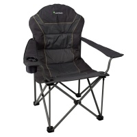 Kaufmann - Outdoor Spider Deluxe Chair - Charcoal Photo