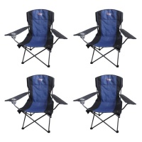 AfriTrail - 4 Pack Oryx Deluxe Folding Armchair - Blue Photo