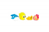 Ideal Toy - Squeeky Fish Set - 4 Piece Photo