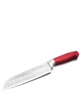 Russell Hobbs - Classique Metropolitan Santoku Knife - Metallic Red Photo