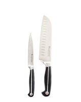 Russell Hobbs - Nostalgia Finesse Santoku and Utility Knife Forged - Black Photo