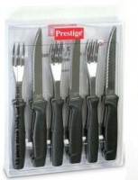 Prestige - 12 Piece Steak Knife Set - Black Photo