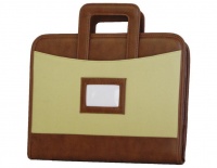Fino Portfolio with A4 Papers/caculator and Flexible Handles PF011 - Brown Photo