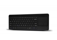 Ultrathin Bluetooth Keyboard with Touchpad for Windows & Android - Black Photo