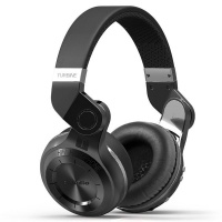 Bluedio T2 Bluetooth Headphones - Black Photo