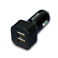 Astrum Dual USB Car Charger - CC340 - Black Photo