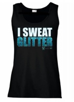 SweetFit Ladies I Sweat Glitter Vest Photo