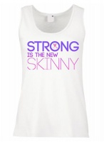 SweetFit Ladies Strong is the new Skinny Vest Photo