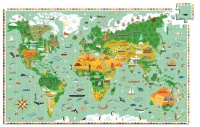 Djeco Puzzles - Monuments Of The World Booklet Photo