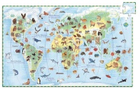 Djeco Puzzles - World's Animals Booklet Photo
