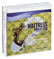 Protect-A-Bed - Classic Comfort Mattress Protector - White Photo