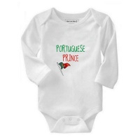 Noveltees Portuguese Prince Long Sleeve Baby Grow Photo