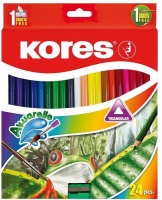 Kores Kolores Akuarelle 24 Colour Pencils Photo