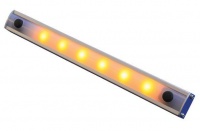 Lumeno - 12 LED Dual White And Red Light - Silver Photo