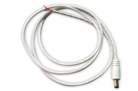 Lumeno Dc Male Plug With 1 Meter Cable - White Photo