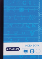 Marlin 2-Quire 192 Page A4 Counter Index Book Photo