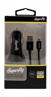 Car Charger Kit2 Black Superfly Car Charger Kit2 Black Superfly Photo