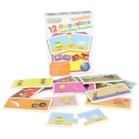 Master Kidz Wooden Learning Puzzles - Opposites Photo