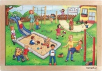 Beleduc Germany Frame Puzzle: Kindergarten Photo