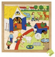 Educo Netherlands Puzzle Children's Farm 64 Pieces 40cm x 40cm Photo
