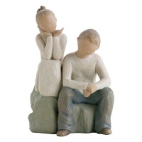 Willow Tree - Figure Brother and Sister Photo