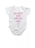 SweetFit Your Actions Baby Grow Photo