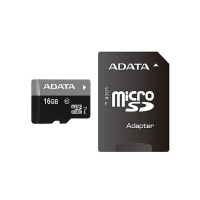 Adata 16GB Premier Micro SDHC C10 and SD Adapter Photo