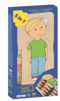 Beleduc Germany 5" 1 Layer Puzzle Boy 28 Pieces size 350 x 20 x 170 mm Photo