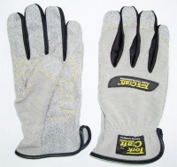 Mechanics Glove Large Synthetic Leather Palm Spandex Back Photo