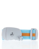 Go Travel The Lock Strap - Light Blue & Orange Photo