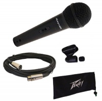 Peavey PVI 100 Microphone With Cable & Clip Package Photo