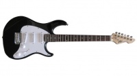 Peavey Raptor Electric Guitar SSS - Gloss Black Photo