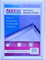 Parrot Poster Frame Econo - Aluminium with Mitred Corners - A1 Photo
