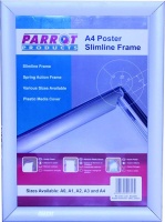 Parrot Poster Frame Econo - Aluminium with Mitred Corners - A2 Photo