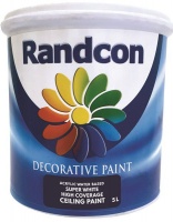 Randcon Super 5L High Coverage Ceiling Paint - White Photo