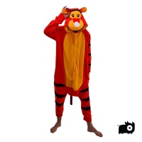 aFreaka Adults Tigger Inspired Onesie - Yellow & Red Photo