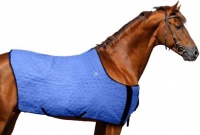 Techniche Hyperkewl Evaporative Cooling Horse Blanket - Blue Photo