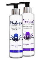 Medusa Professional Brazilian Blowdry Sulphate Free Shampoo & Moisture Surge Conditioner 250ml Set Photo