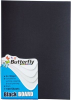 Butterfly A4 Bright Board 100s - Black Photo