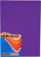 Butterfly A4 Bright Board 100s - Purple Photo