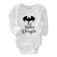 Noveltees ZA Baby Dragon Long Sleeve Baby Grow Photo