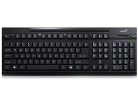 Genius KB125 USB Black Keyboard - Standard Windows Keyboard Photo