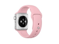Apple 42mm/44mm Silicone Strap for Watch - Pastel Pink Photo