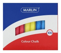 Marlin Colour Chalk - 100 Pieces Photo