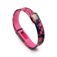Tuff Luv Tuff-Luv Adjustable Strap / Wristband and Clasp for Fitbit Flex - Secret Garden Pink Photo