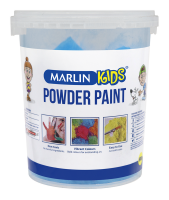 Marlin Kids Powder Paint 500g Bucket - Blue Photo