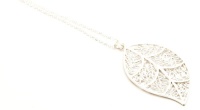 Unexpected Box Silver Leaf Necklace Photo